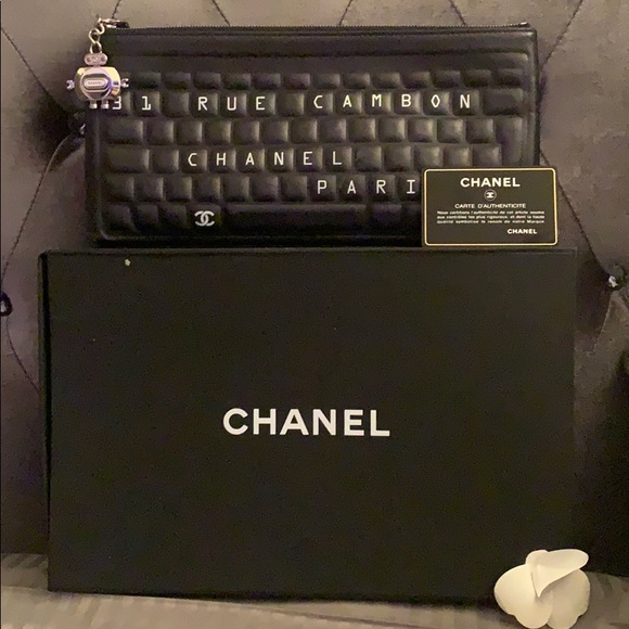 CHANEL Bags Chanel Keyboard Clutch Poshmark